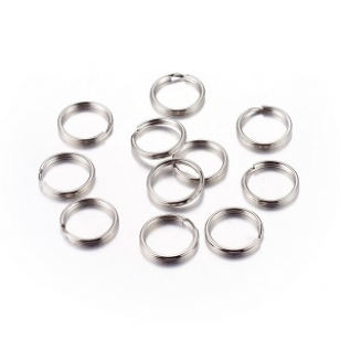 Ringen Dubbel Nickel-12mm-50x